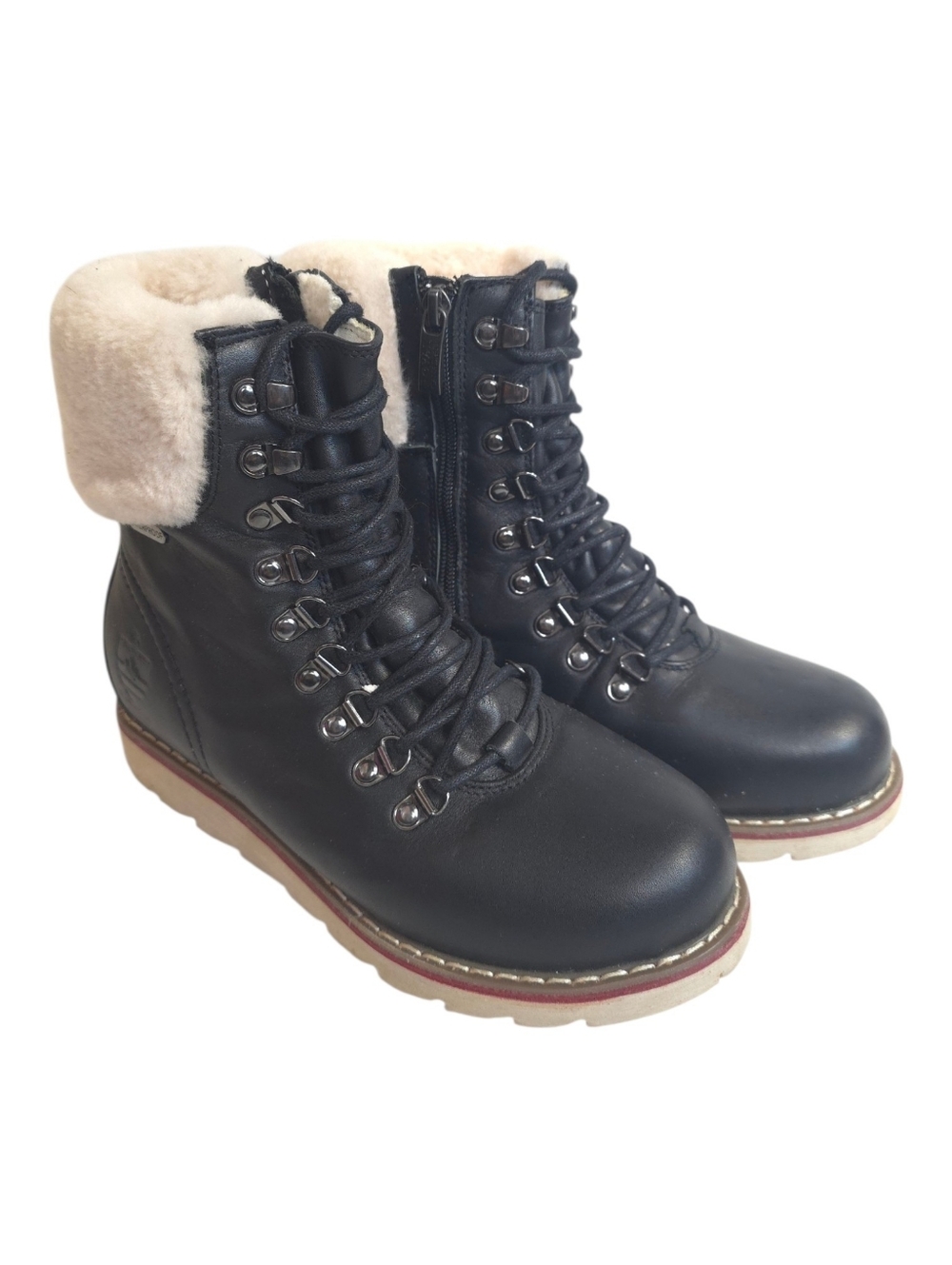Royal Canadian LETHBRIDGE Cambridge Waterproof Snow Boots  6.5 Shearling Leather